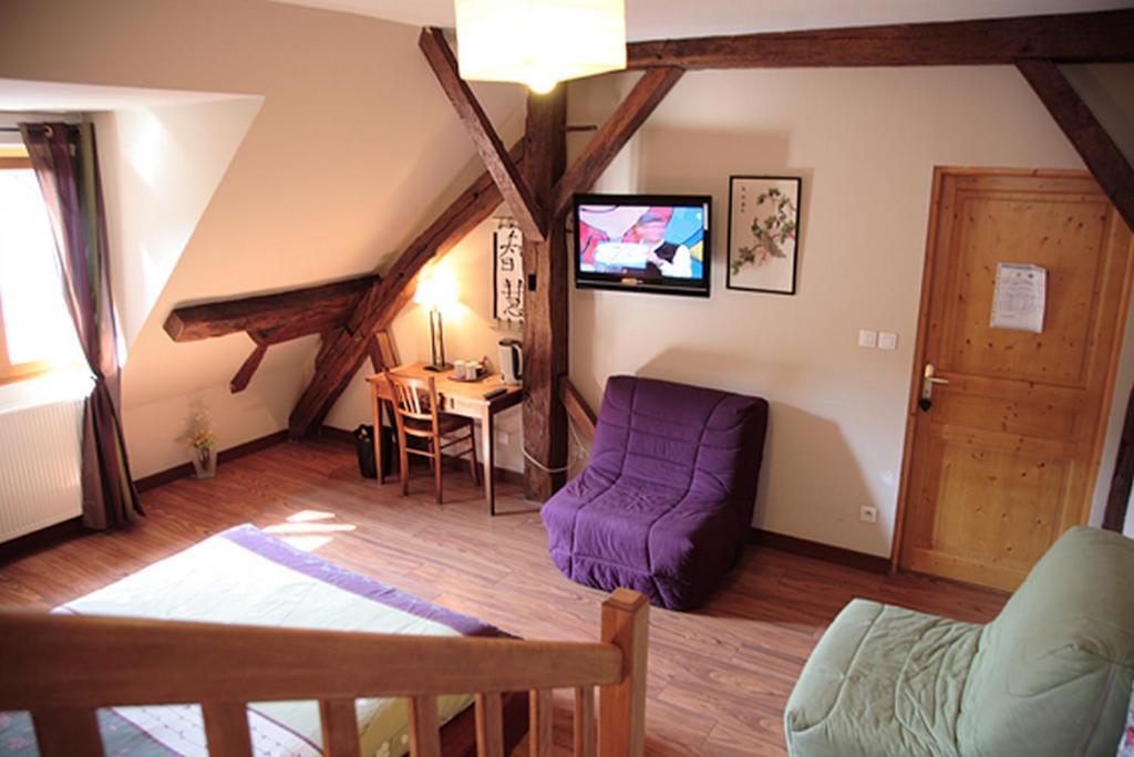 Chambres D'Hotes Les Charmettes Rang Стая снимка